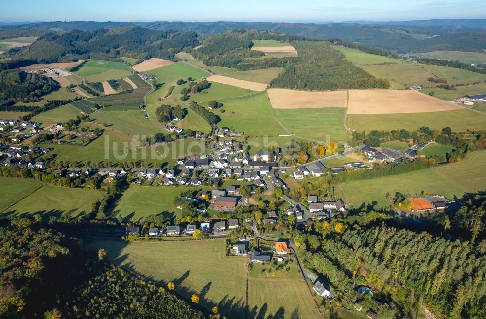 Luftbild Berge - Dorf - Ansicht von Berge im Bundesland Nordrhein-Westfalen