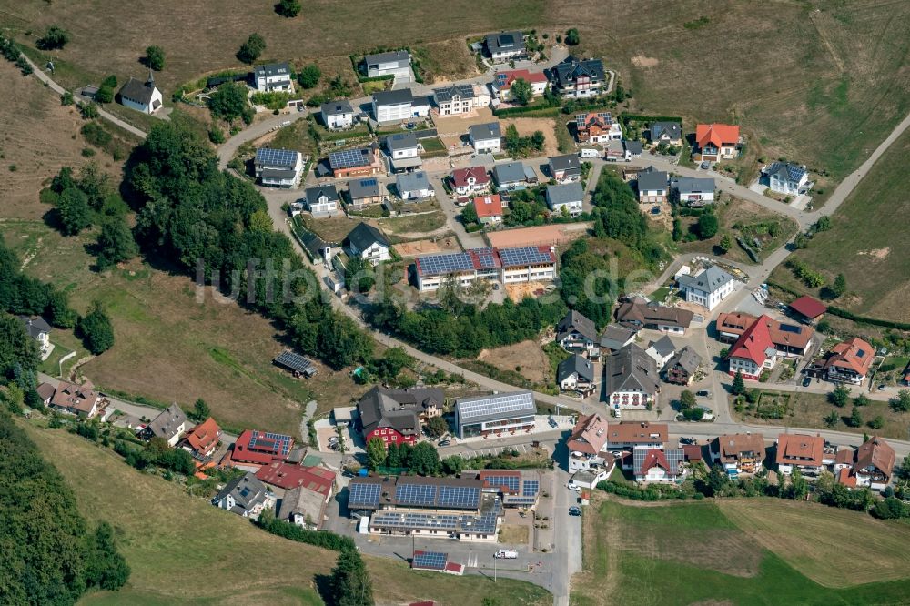 Luftbild Biederbach - Dorf - Ansicht in Biederbach im Bundesland Baden-Württemberg, Deutschland