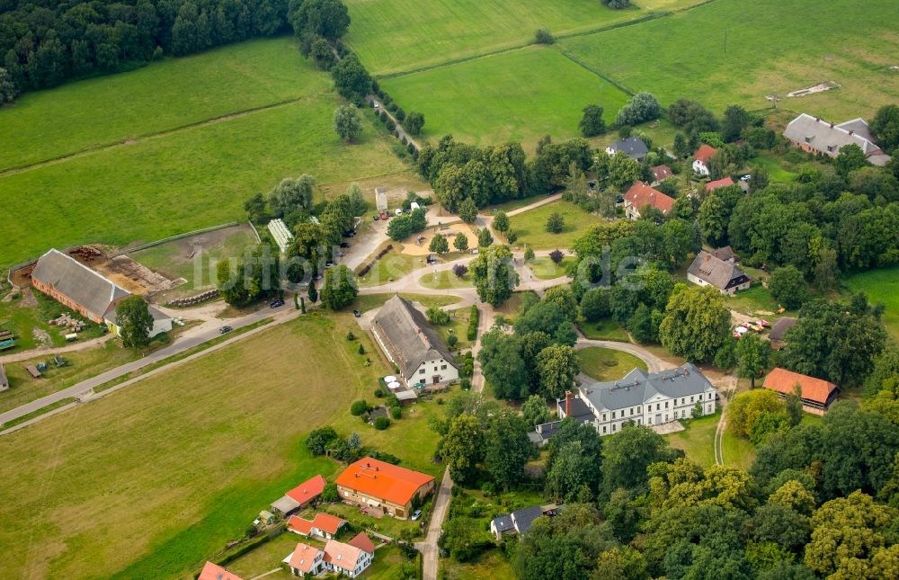 Boek von oben - Dorf - Ansicht von Boek im Bundesland Mecklenburg-Vorpommern