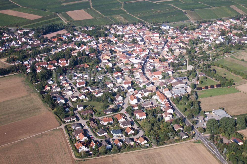 Bosenheim aus der Vogelperspektive: Dorf - Ansicht in Bosenheim im Bundesland Rheinland-Pfalz