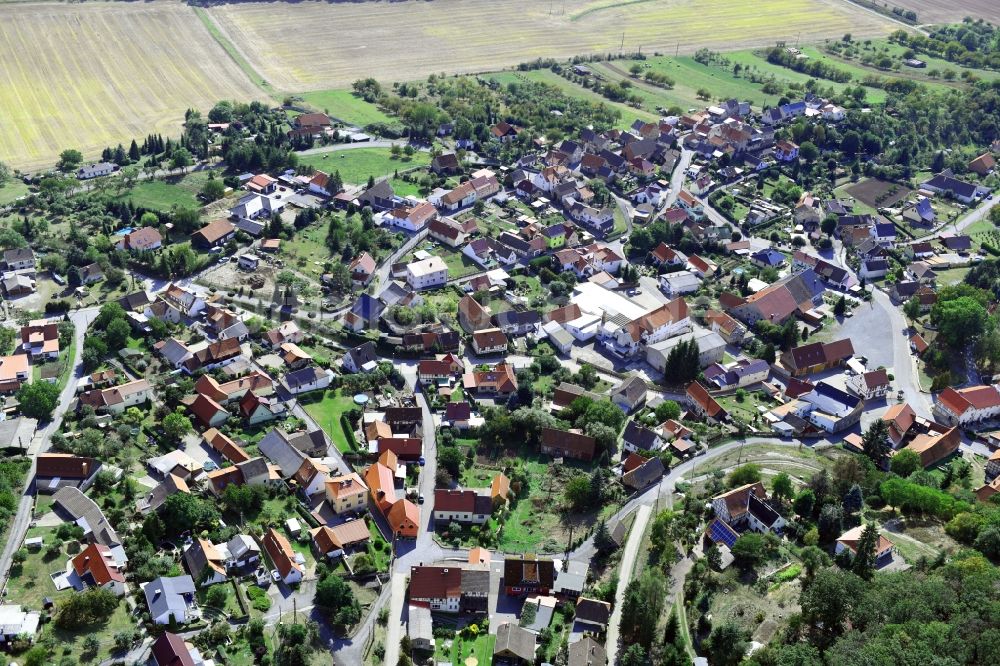 Luftbild Breitungen - Dorf - Ansicht in Breitungen im Bundesland Sachsen-Anhalt, Deutschland