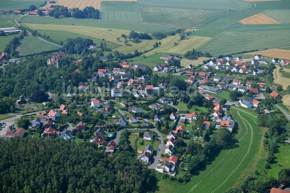 Calenberg von oben - Dorf - Ansicht in Calenberg im Bundesland Nordrhein-Westfalen, Deutschland