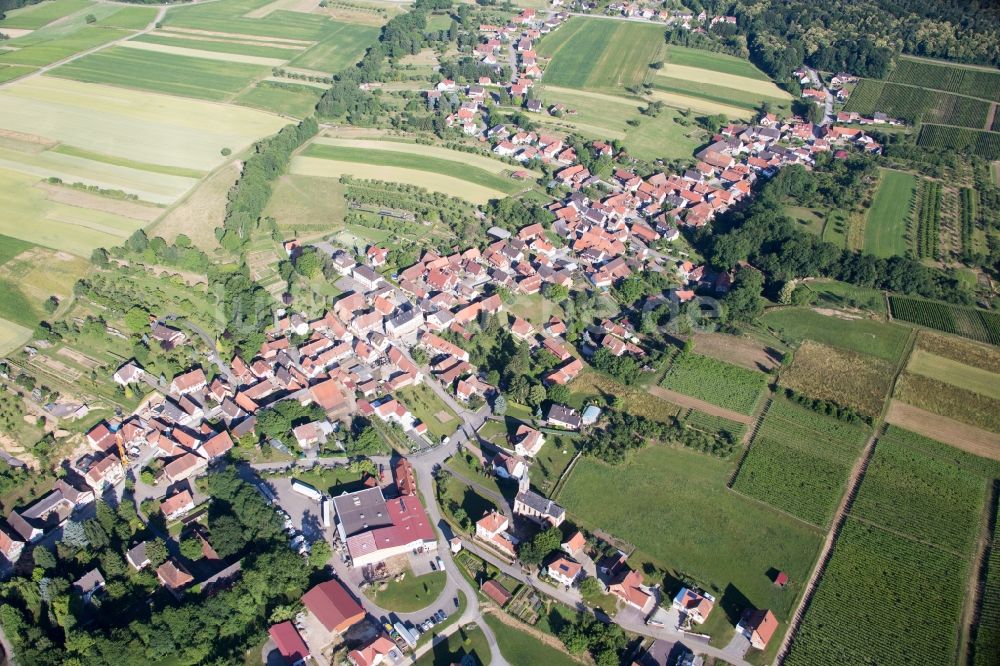 Cleebourg aus der Vogelperspektive: Dorf - Ansicht in Cleebourg in Grand Est, Frankreich