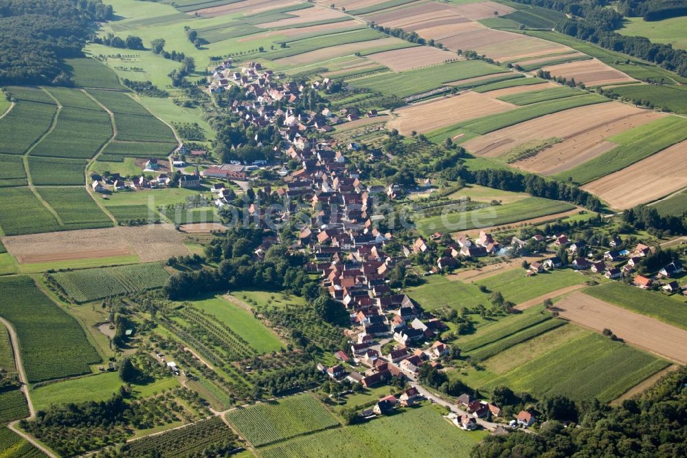 Luftbild Cleebourg - Dorf - Ansicht in Cleebourg in Grand Est, Frankreich