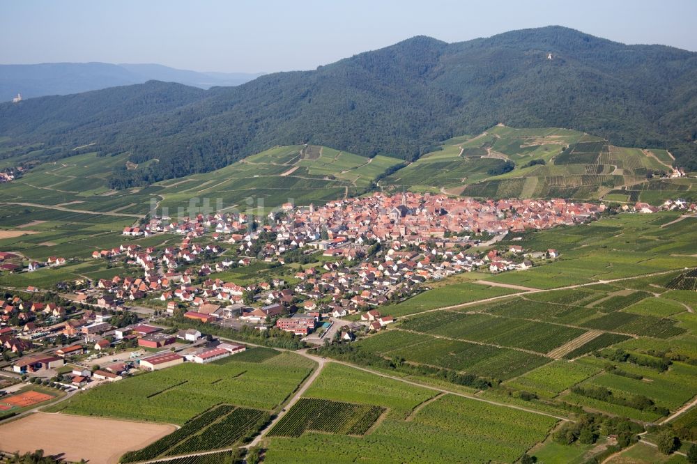 Luftaufnahme Dalhunden - Dorf - Ansicht in Dalhunden in Grand Est, Frankreich