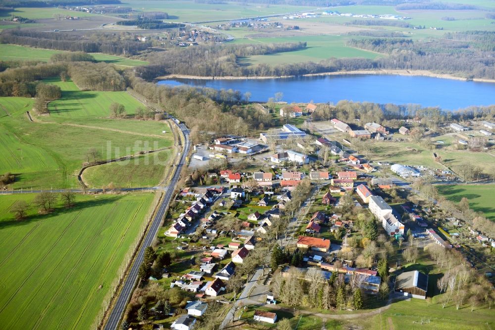 Luftbild Dambeck - Dorf - Ansicht in Dambeck im Bundesland Mecklenburg-Vorpommern, Deutschland