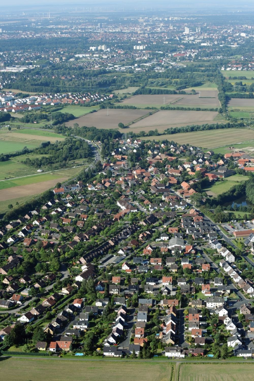 Dibbesdorf von oben - Dorf - Ansicht von Dibbesdorf im Bundesland Niedersachsen