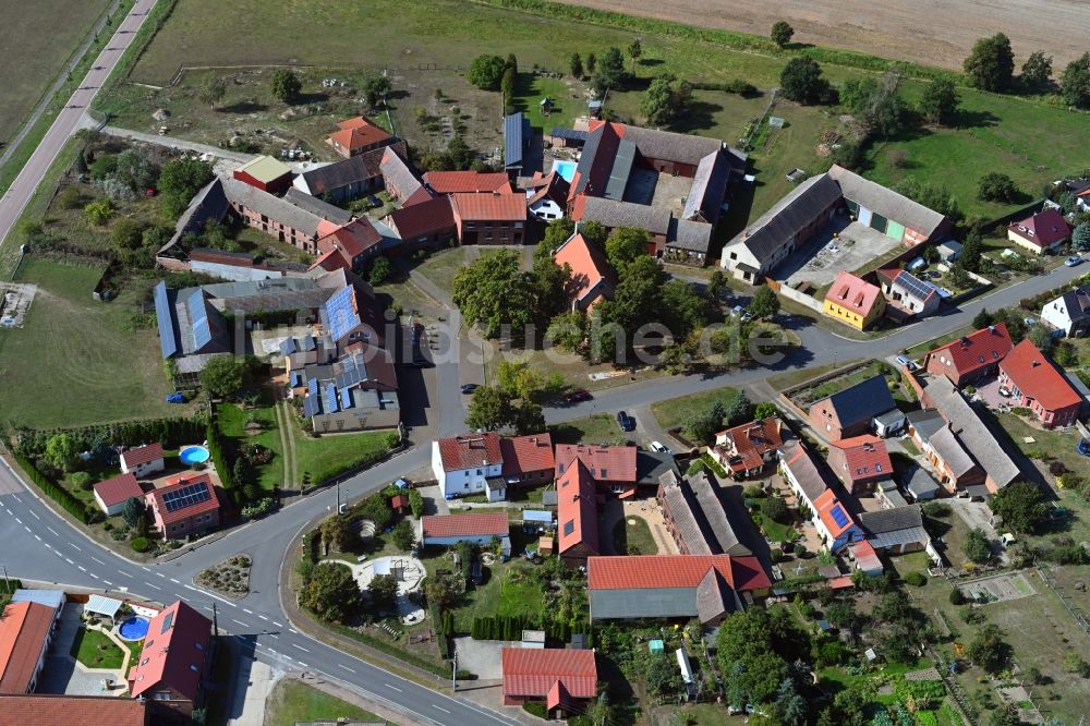 Luftbild Dietrichsdorf - Dorf - Ansicht in Dietrichsdorf im Bundesland Sachsen-Anhalt, Deutschland