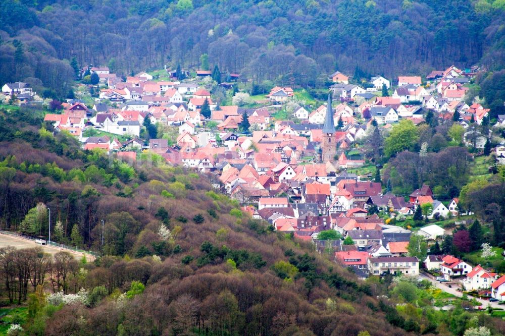 Luftbild Dörrenbach - Dorf - Ansicht in Dörrenbach im Bundesland Rheinland-Pfalz