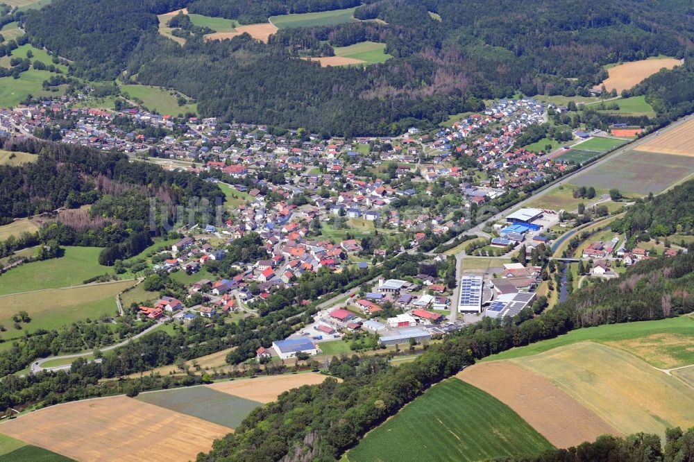 Luftbild Eggingen - Dorf - Ansicht in Eggingen im Bundesland Baden-Württemberg, Deutschland