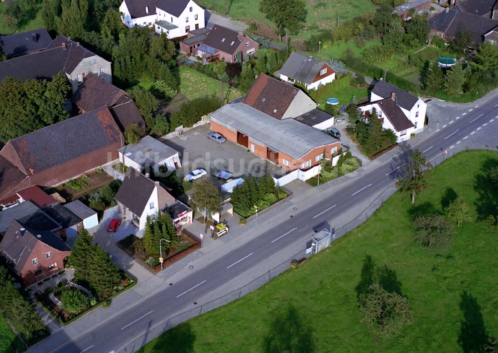 Eversael von oben - Dorf - Ansicht in Eversael im Bundesland Nordrhein-Westfalen, Deutschland