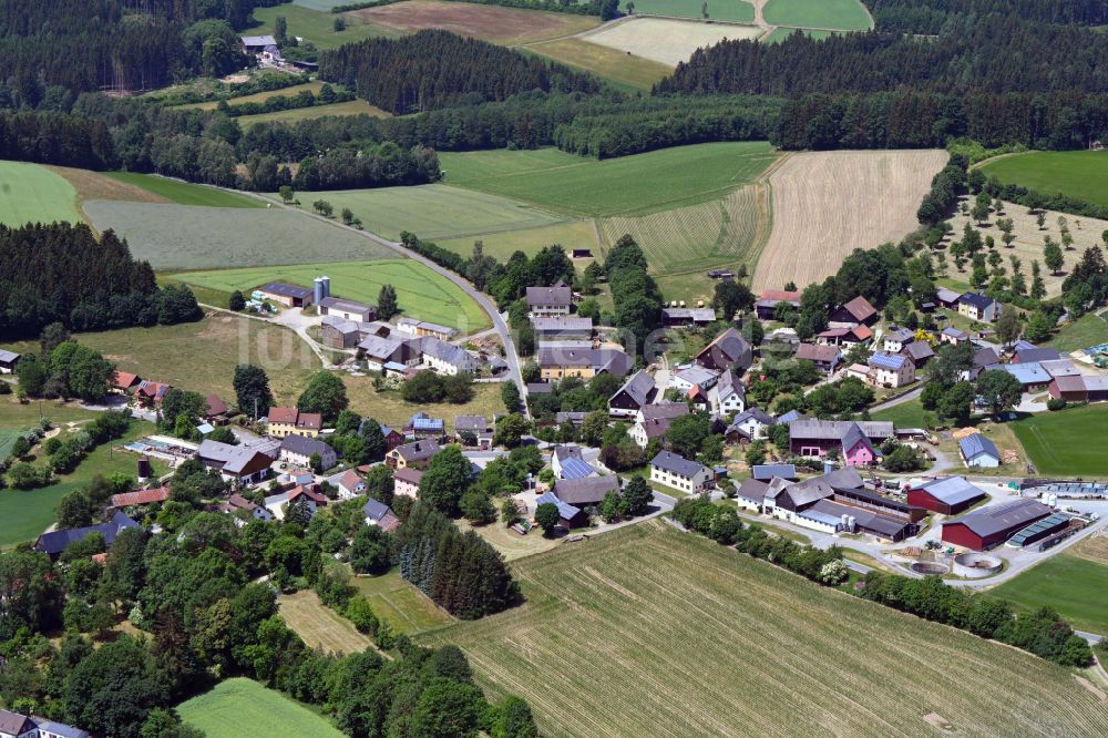 Luftbild Förstenreuth - Dorf - Ansicht in Förstenreuth im Bundesland Bayern, Deutschland