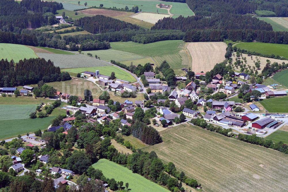 Luftaufnahme Förstenreuth - Dorf - Ansicht in Förstenreuth im Bundesland Bayern, Deutschland