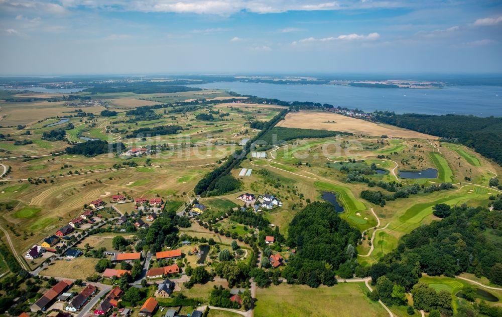 Göhren-Lebbin von oben - Dorf - Ansicht von Göhren-Lebbin im Bundesland Mecklenburg-Vorpommern