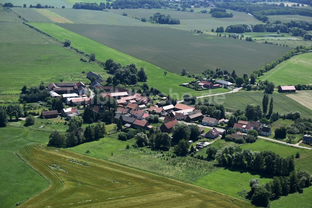 Luftaufnahme Gollwitz - Dorf - Ansicht von Gollwitz im Bundesland Brandenburg