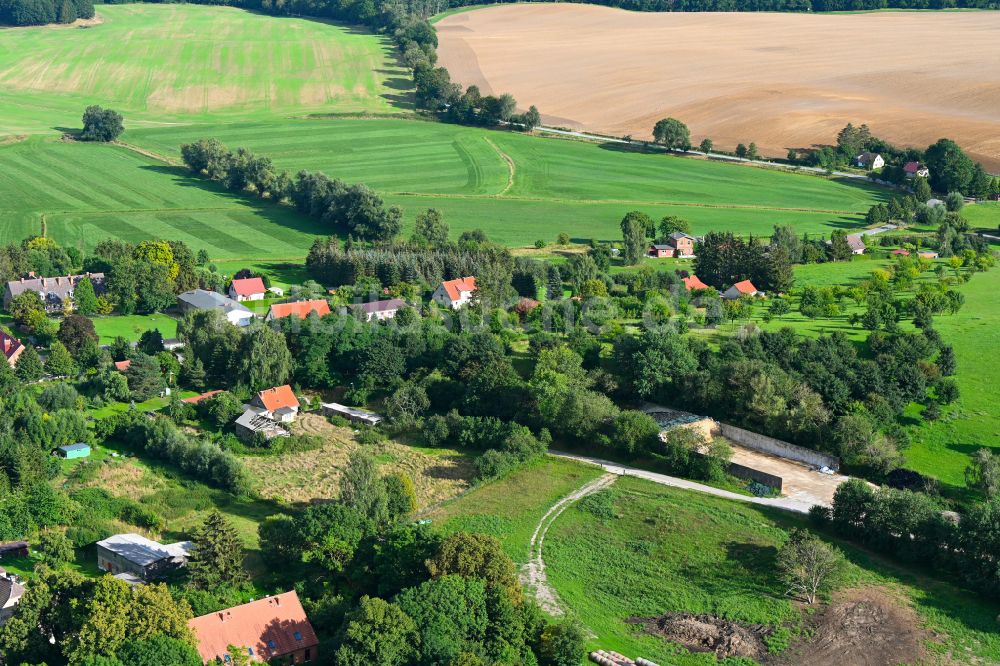 Luftbild Groß Daberkow - Dorf - Ansicht in Groß Daberkow im Bundesland Mecklenburg-Vorpommern, Deutschland