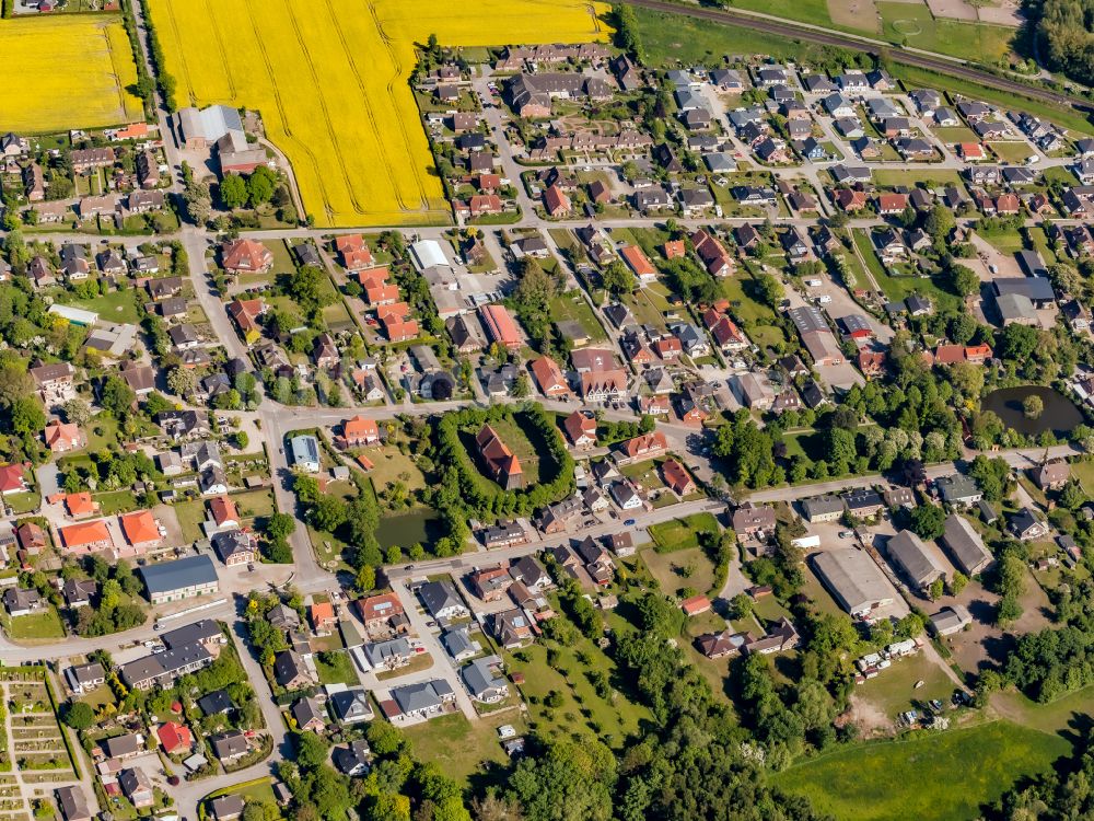 Luftaufnahme Großenbrode - Dorf - Ansicht in Großenbrode im Bundesland Schleswig-Holstein, Deutschland