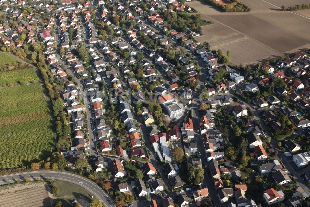 Harxheim von oben - Dorf - Ansicht in Harxheim im Bundesland Rheinland-Pfalz, Deutschland