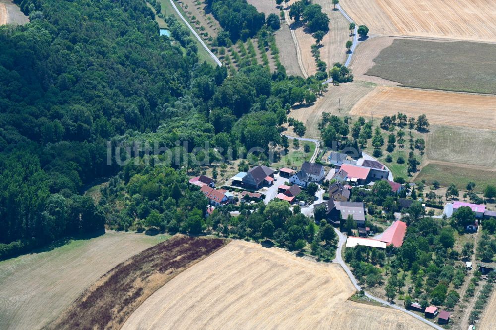 Luftaufnahme Heßlingshof - Dorf - Ansicht in Heßlingshof im Bundesland Baden-Württemberg, Deutschland