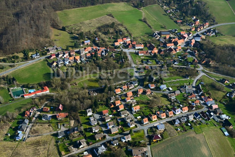 Luftaufnahme Hohenbüchen - Dorf - Ansicht in Hohenbüchen im Bundesland Niedersachsen, Deutschland