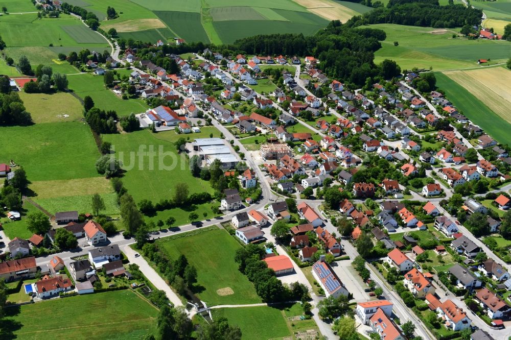 Luftaufnahme Jetzendorf - Dorf - Ansicht in Jetzendorf im Bundesland Bayern, Deutschland