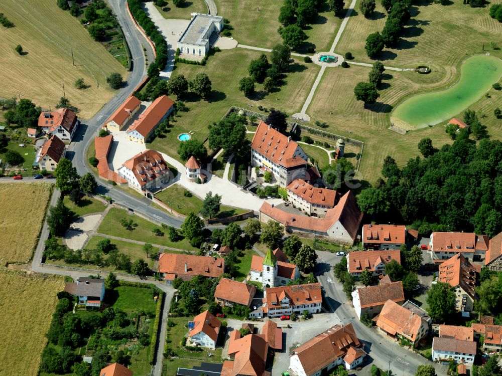 Kilchberg von oben - Dorf - Ansicht in Kilchberg im Bundesland Baden-Württemberg, Deutschland