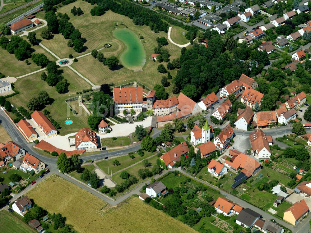 Kilchberg aus der Vogelperspektive: Dorf - Ansicht in Kilchberg im Bundesland Baden-Württemberg, Deutschland