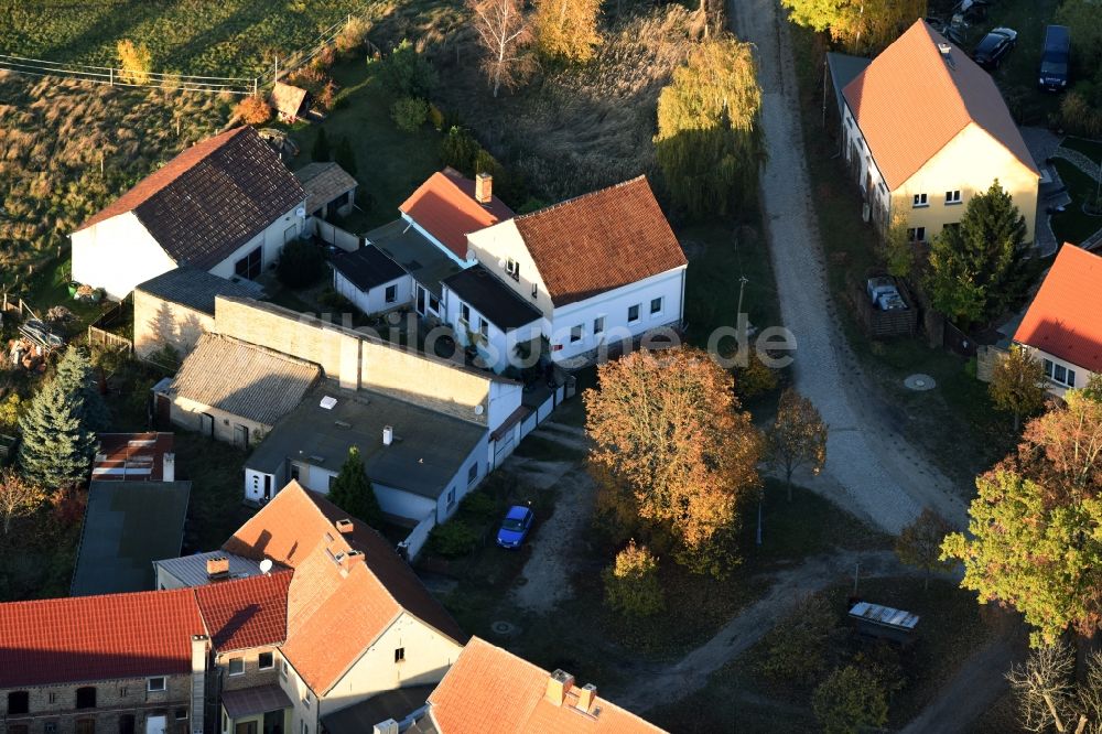 Luftbild Klaistow - Dorf - Ansicht von Klaistow im Bundesland Brandenburg