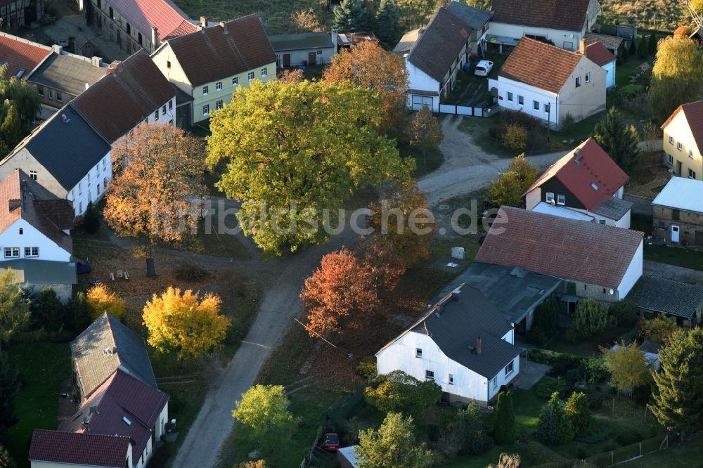 Klaistow von oben - Dorf - Ansicht von Klaistow im Bundesland Brandenburg