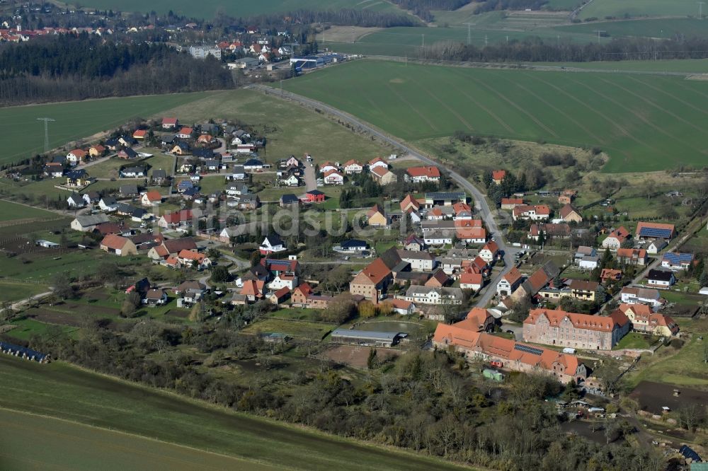 Luftaufnahme Klosterrode - Dorf - Ansicht von Klosterrode im Bundesland Sachsen-Anhalt