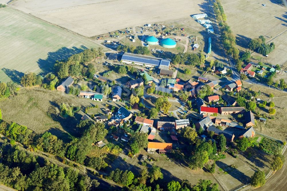 Luftbild Kuhblank - Dorf - Ansicht in Kuhblank im Bundesland Brandenburg, Deutschland