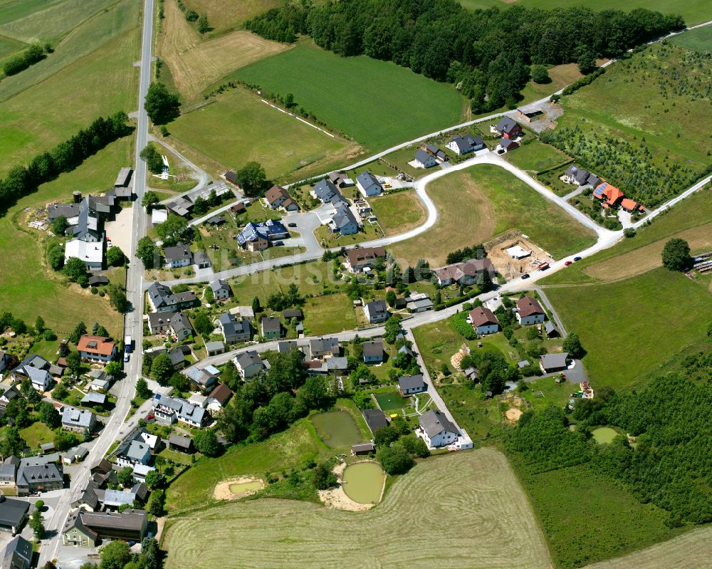 Luftbild Langenbach - Dorf - Ansicht Langenbach im Bundesland Bayern, Deutschland