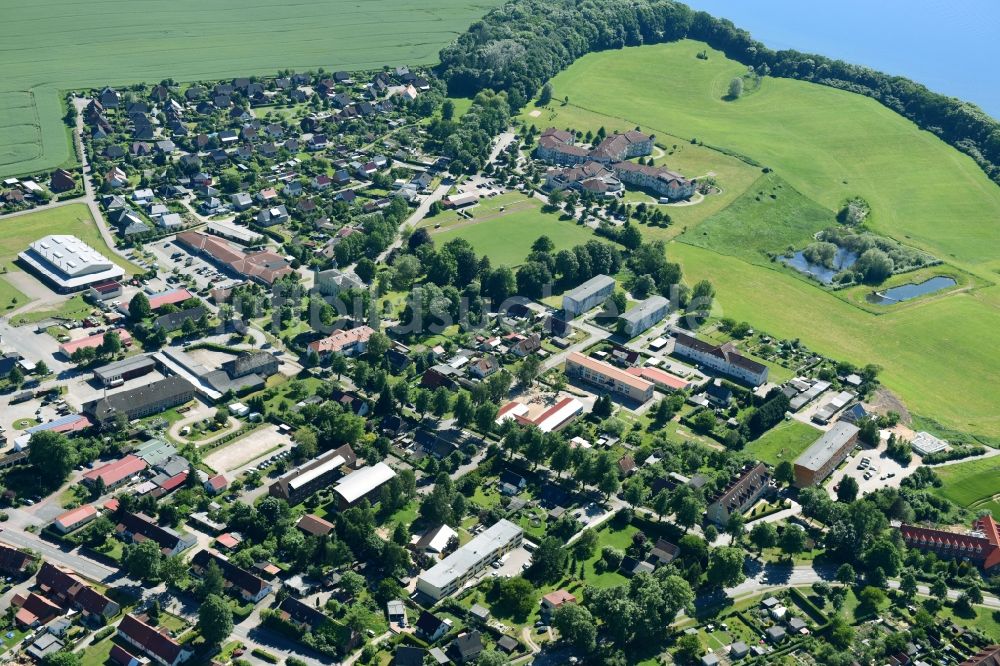 Luftbild Leezen - Dorf - Ansicht in Leezen im Bundesland Mecklenburg-Vorpommern, Deutschland