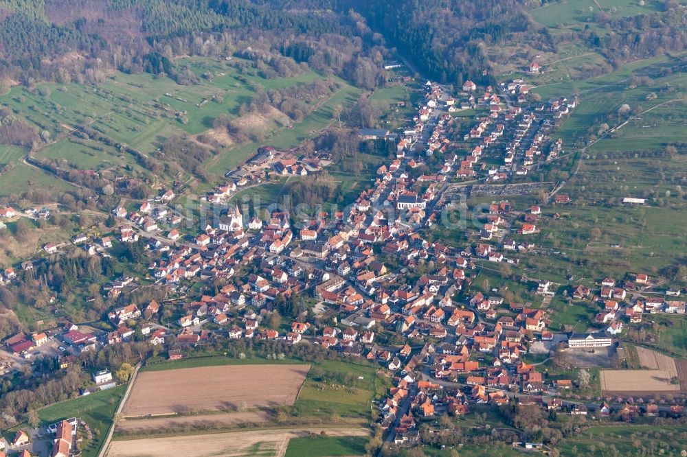 Luftbild Lembach - Dorf - Ansicht in Lembach in Grand Est, Frankreich