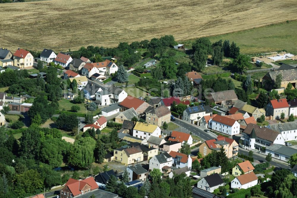 Luftaufnahme Liemehna - Dorf - Ansicht von Liemehna im Bundesland Sachsen