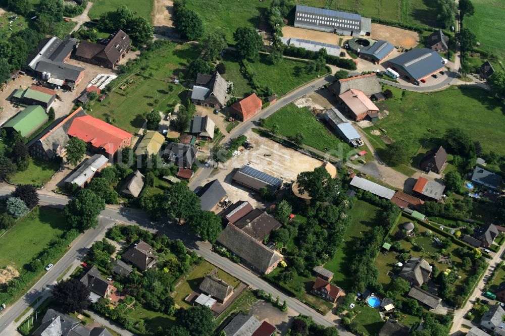 Luftbild Lohbarbek - Dorf - Ansicht von Lohbarbek im Bundesland Schleswig-Holstein