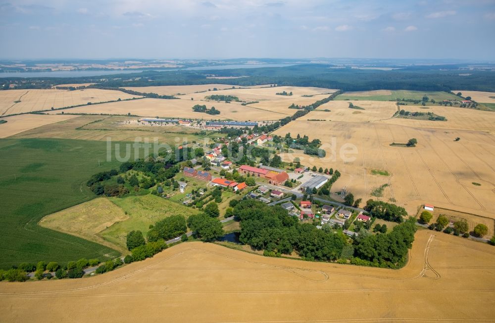 Luftaufnahme Lupendorf - Dorf - Ansicht von Lupendorf im Bundesland Mecklenburg-Vorpommern