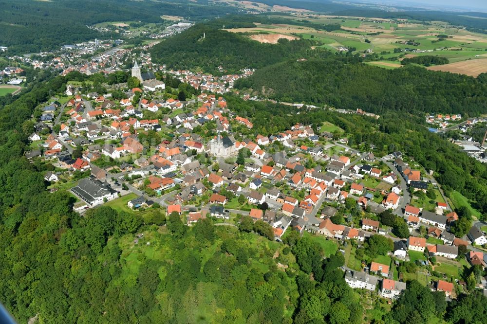 Luftaufnahme Marsberg - Dorf - Ansicht in Marsberg im Bundesland Nordrhein-Westfalen, Deutschland