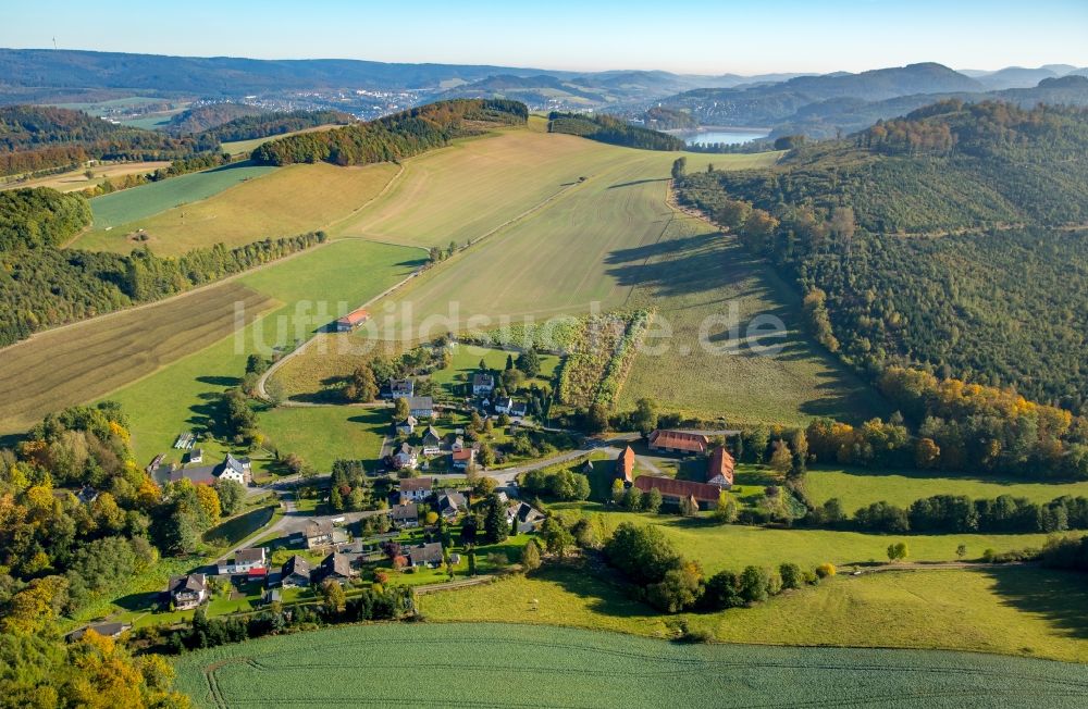 Luftaufnahme Mülsborn - Dorf - Ansicht von Mülsborn im Bundesland Nordrhein-Westfalen