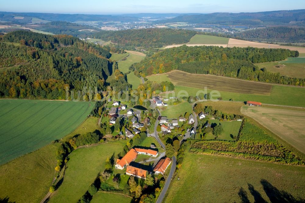 Mülsborn von oben - Dorf - Ansicht von Mülsborn im Bundesland Nordrhein-Westfalen