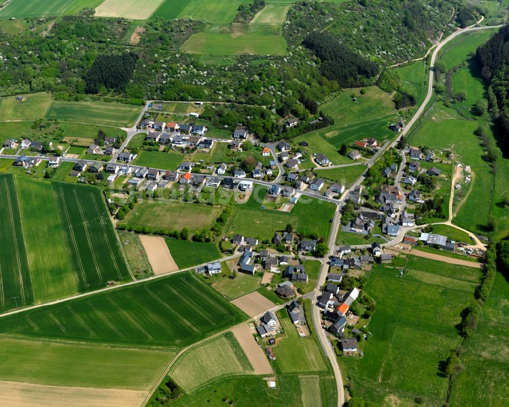 Luftbild Morswiesen - Dorf - Ansicht in Morswiesen im Bundesland Rheinland-Pfalz, Deutschland