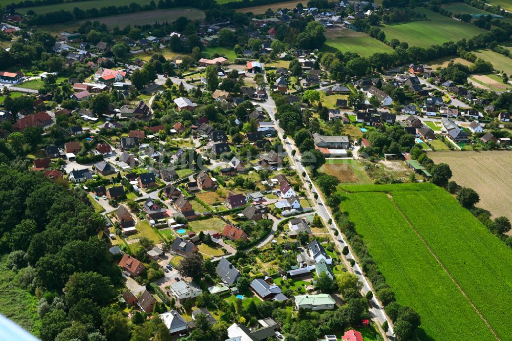 Luftaufnahme Negernbötel - Dorf - Ansicht in Negernbötel im Bundesland Schleswig-Holstein, Deutschland