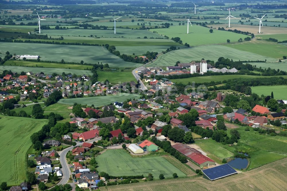 Luftaufnahme Neuengörs - Dorf - Ansicht von Neuengörs im Bundesland Schleswig-Holstein