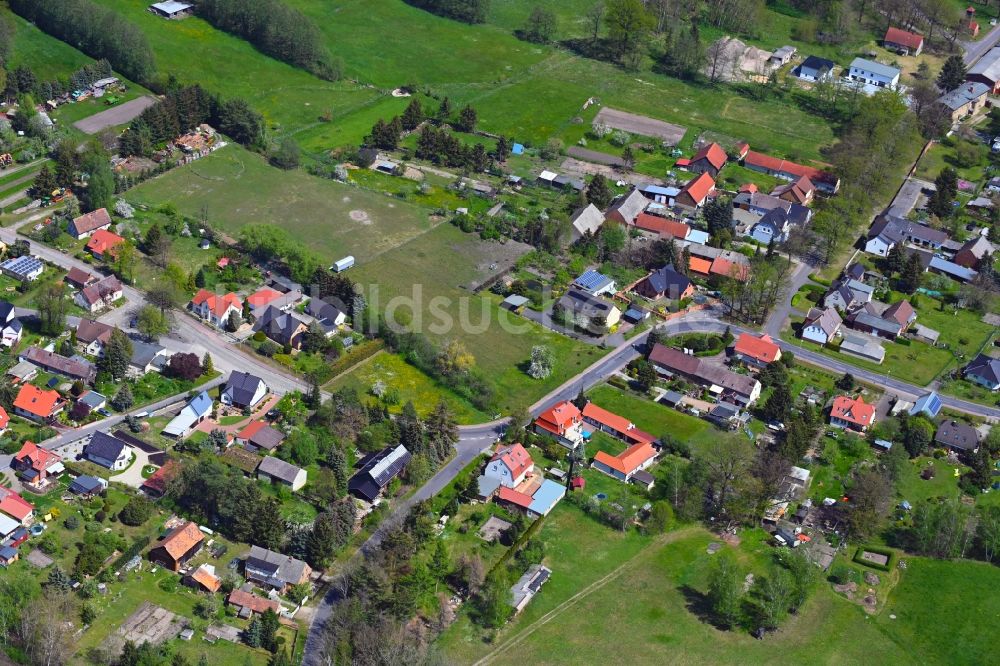 Luftbild Neuhausen/Spree - Dorf - Ansicht in Neuhausen/Spree im Bundesland Brandenburg, Deutschland