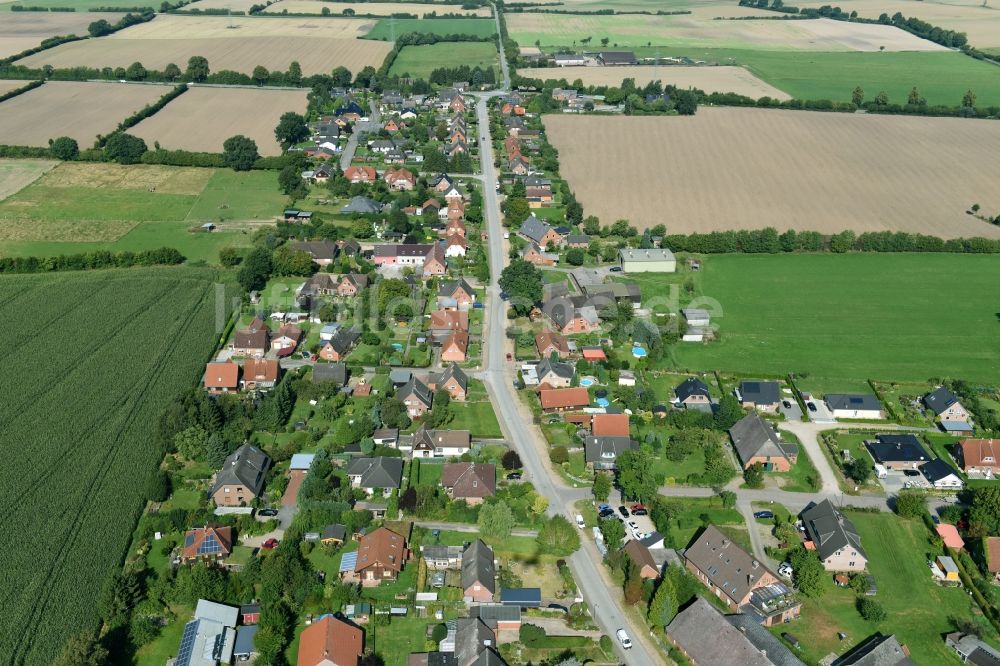 Luftbild Niendorf-Stecknitz - Dorf - Ansicht von Niendorf-Stecknitz im Bundesland Schleswig-Holstein