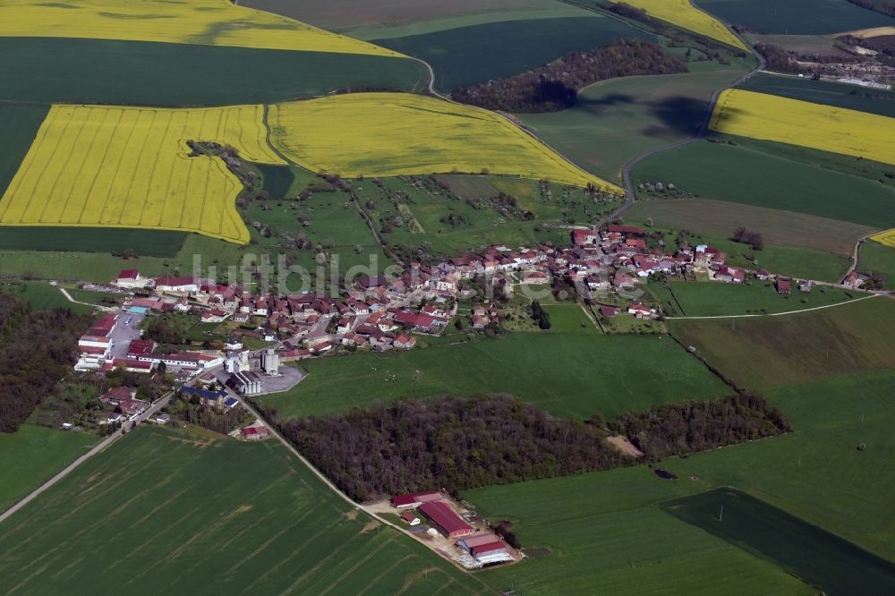 Luftbild Nully Tremilly - Dorf - Ansicht von Nully Tremilly in Alsace-Champagne-Ardenne-Lorraine, Frankreich