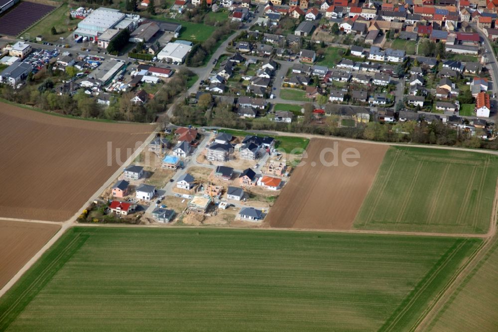 Pfaffen-Schwabenheim von oben - Dorf - Ansicht in Pfaffen-Schwabenheim im Bundesland Rheinland-Pfalz