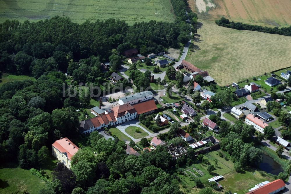 Luftbild Pietzpuhl - Dorf - Ansicht von Pietzpuhl im Bundesland Sachsen-Anhalt