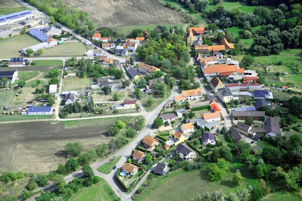 Ragwitz aus der Vogelperspektive: Dorf - Ansicht in Ragwitz im Bundesland Sachsen-Anhalt, Deutschland