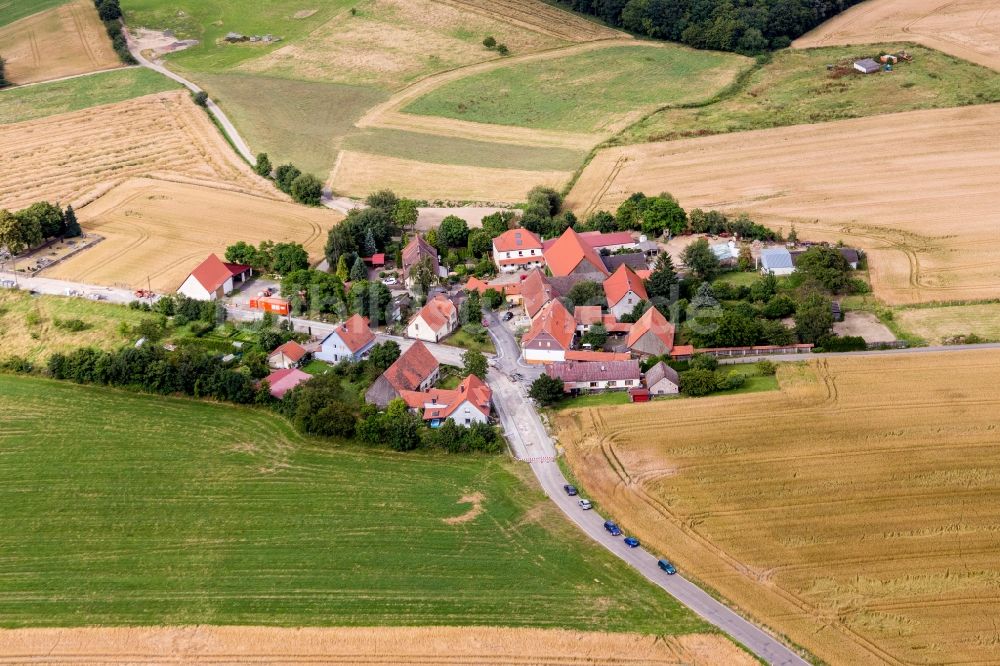 Luftbild Imsweiler - Dorf - Ansicht am Rande von Feldern im Ortsteil Spreiterhof in Imsweiler im Bundesland Rheinland-Pfalz, Deutschland